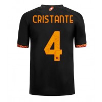 Camiseta AS Roma Bryan Cristante #4 Tercera Equipación Replica 2023-24 mangas cortas